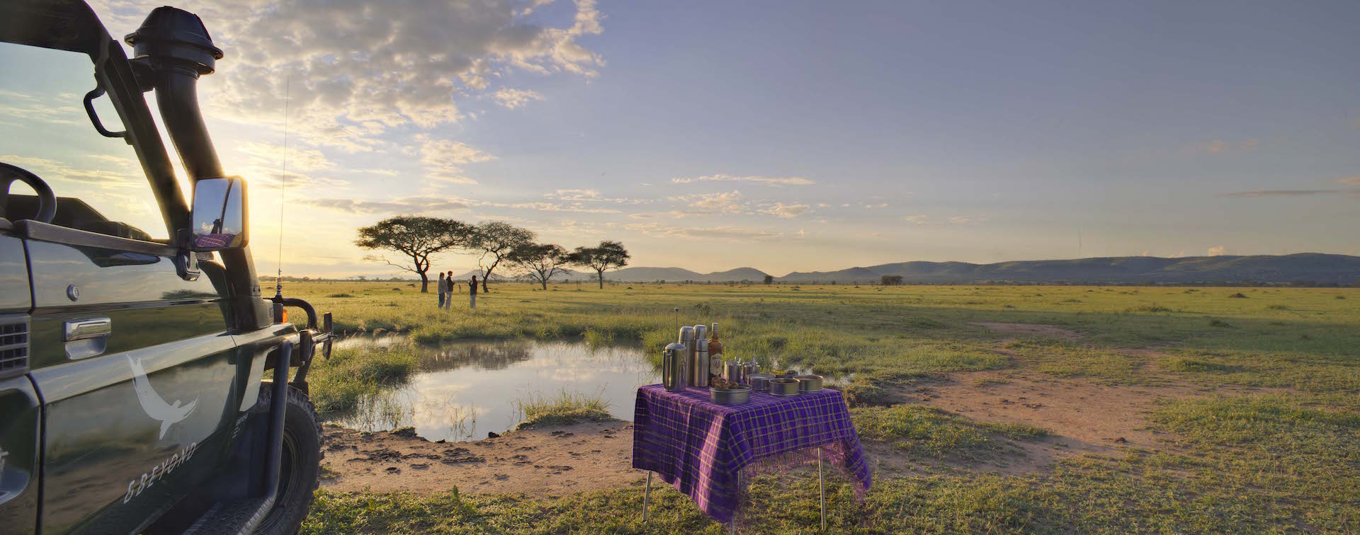 Grumeti Sundowner waterhole